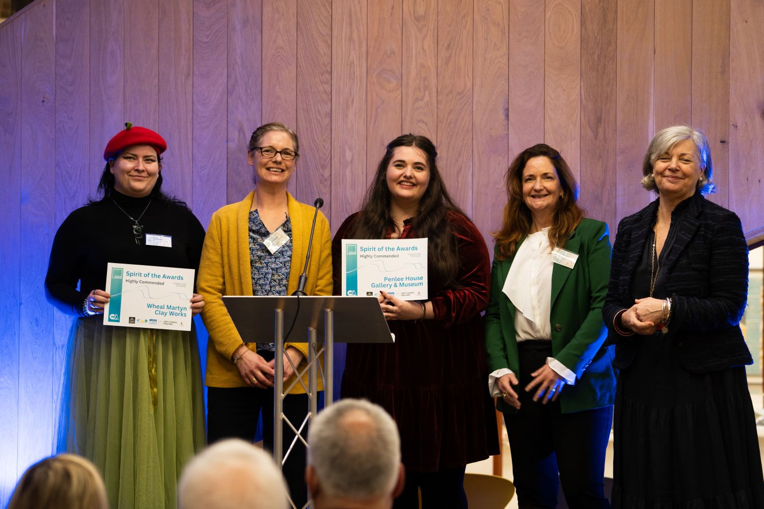 Commended by Spirit of the Awards for larger organisations - Wheal Martyn and Penlee House Gallery & Museum